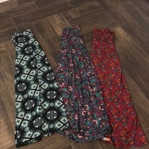 3 maxi Lularoe skirts